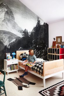 Attic children's room decor