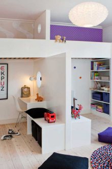 Decoration of the partition of the children's room