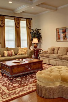 One-room apartment in classic style