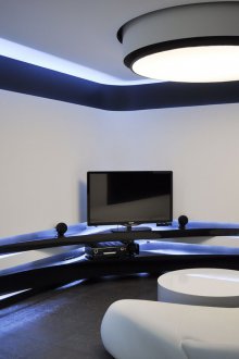 High-tech studio apartment