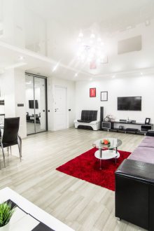 High-tech studio apartment
