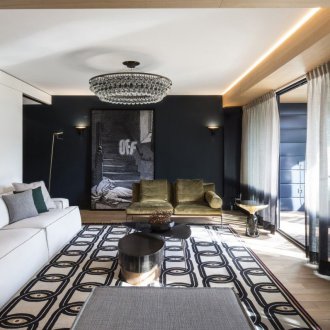 High-tech studio apartment