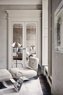 Minimalist one-room apartment