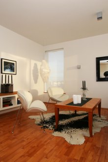 One-room apartment with Art Nouveau interior