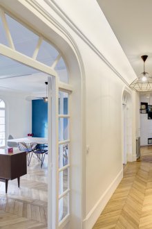 One-room apartment in a modern style