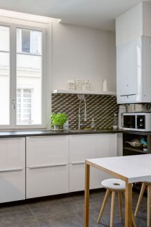 Ombygging av kjøkken i skandinavisk stil