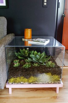 Florarium masası