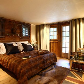 Chambre Chalet Beige