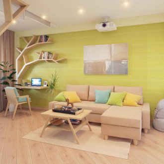 Lounge kecil yang mesra alam