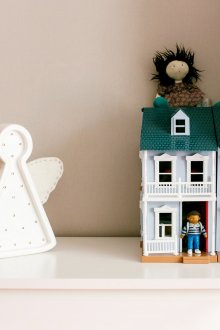Çocuk odası için başucu lambası