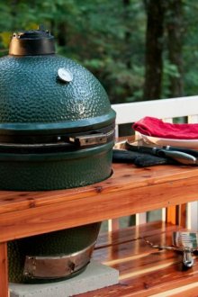 Sitede kompakt barbekü